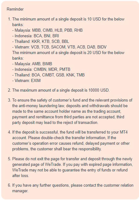 Rule Deposit