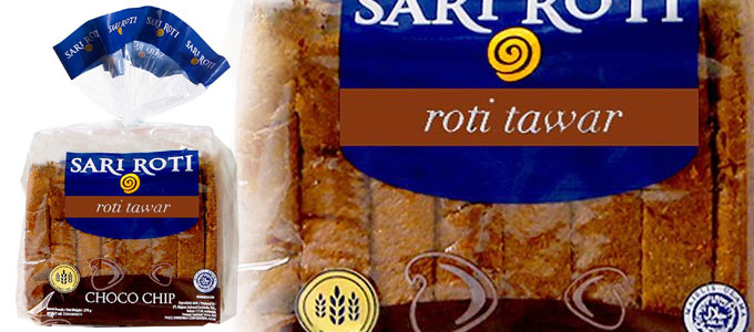 Harga, roti, tawar, manis, isi, sobek, sandwich, produk, Sari Roti, Sari Cake, agen, distributor, toko, supermarket, merek, merk, populer, konsumen, keunggulan, kadaluarsa, usia, simpan, biasa, double soft, mini, pandan, gandum, choco chips, freezer, dijual, aroma, rasa, macam, krim, coklat,