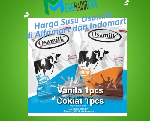 Harga Susu Osamilk di Alfamart dan Indomart