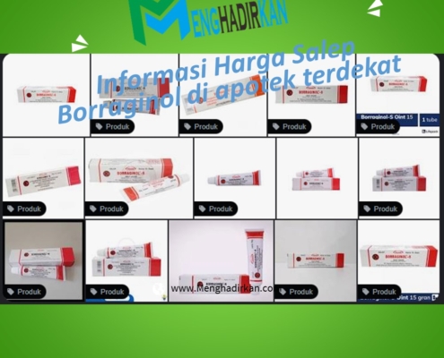 Informasi Harga Salep Borraginol di apotek terdekat