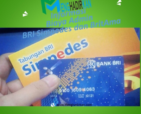 Biaya Admin BRI Simpedes dan BritAma