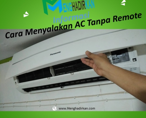 Menyalakan AC