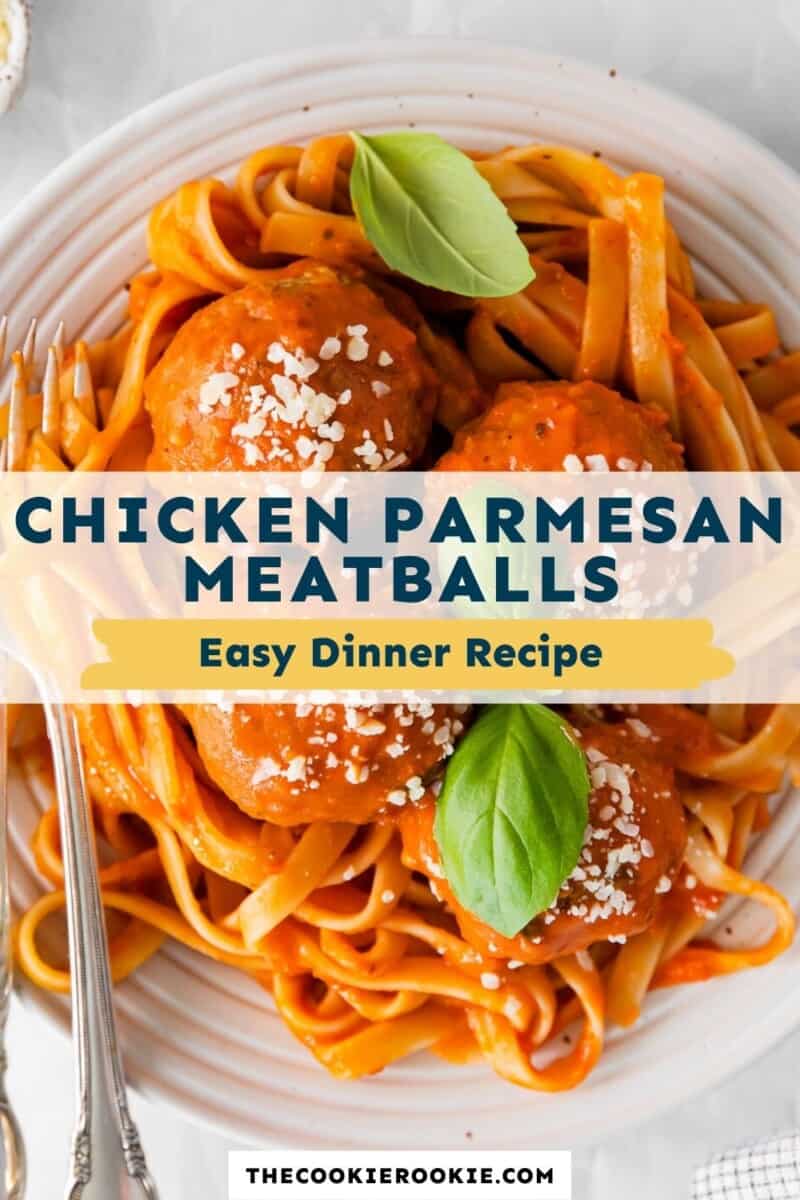 Chicken Parmesan Meatballs The Cookie Rookie®