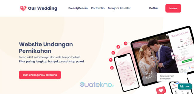 Our Wedding Link - Website Undangan Pernikahan Online