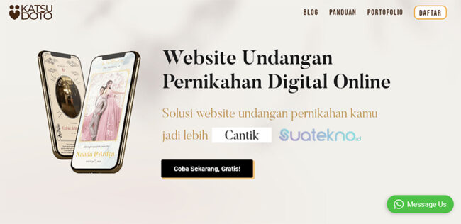 Katsudoto.id - Website Undangan Pernikahan Online