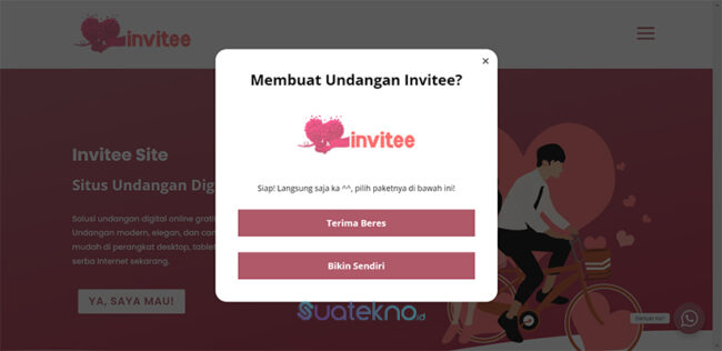 Invitee.site - Website Undangan Pernikahan Online