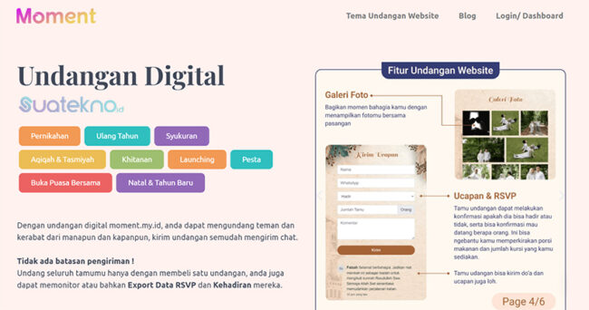 Moment.my.id - Website Undangan Pernikahan Online