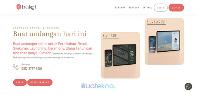 Buket.id - Website Undangan Pernikahan Online