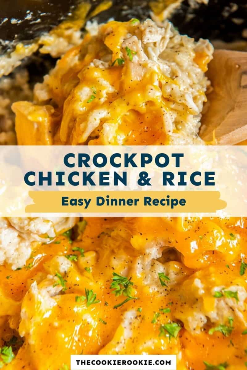 crockpot chicken and rice pinterest.