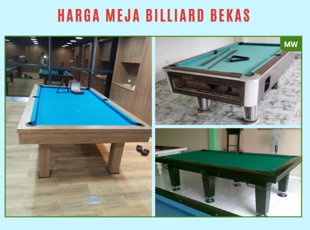 Harga Meja Billiard Bekas