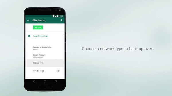 Melakukan Backup Chat Memindahkan WhatsApp