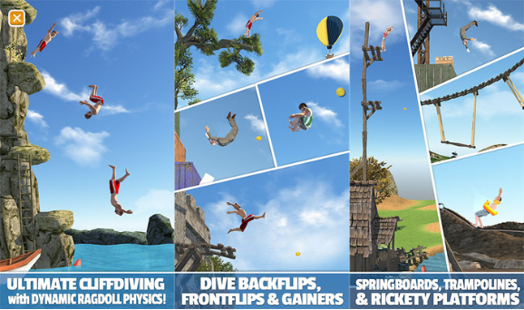 Hal Menarik Dari Flip Diving Mod Apk