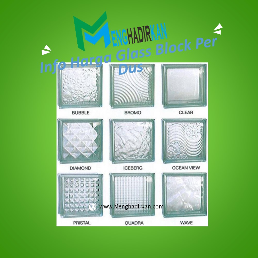 Info Harga Glass Block Per Dus