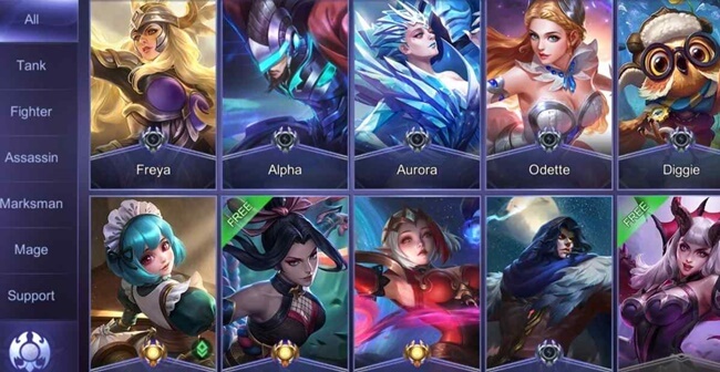 Nama Mobile Legends Tzy, MVP & Venom